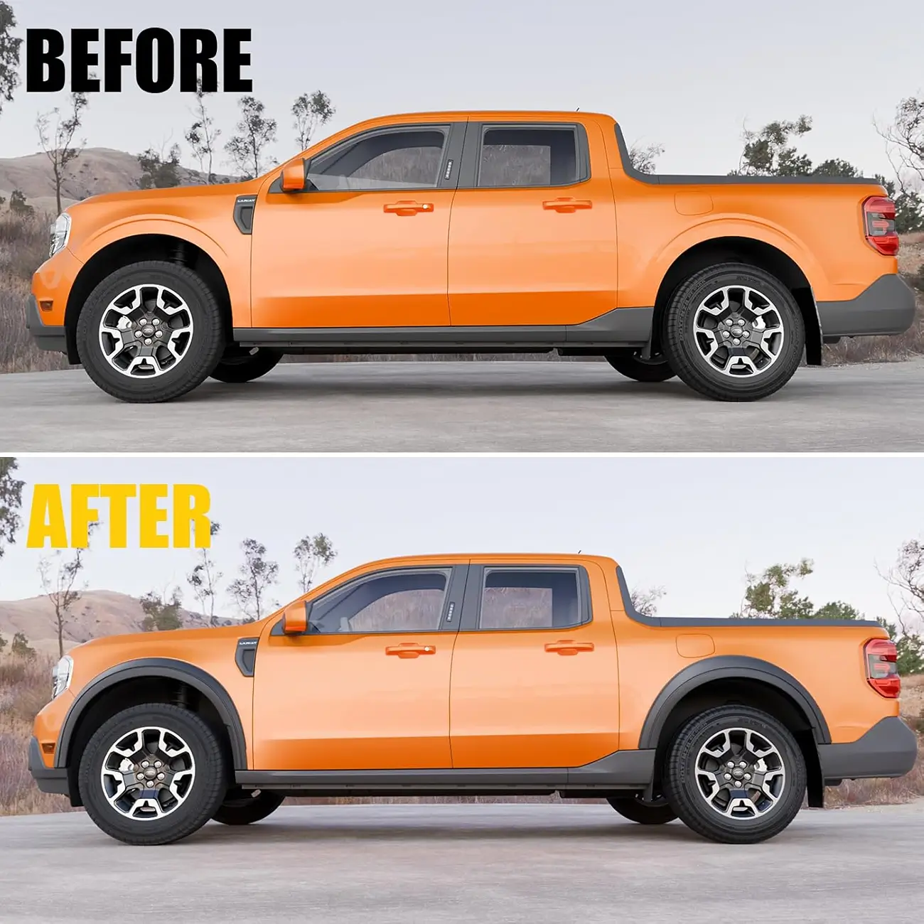 Ford Maverick Let's Talk Fender Flares 1782344076347-2