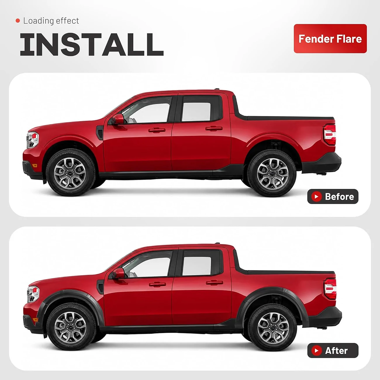Ford Maverick Let's Talk Fender Flares 1782344570908-lh