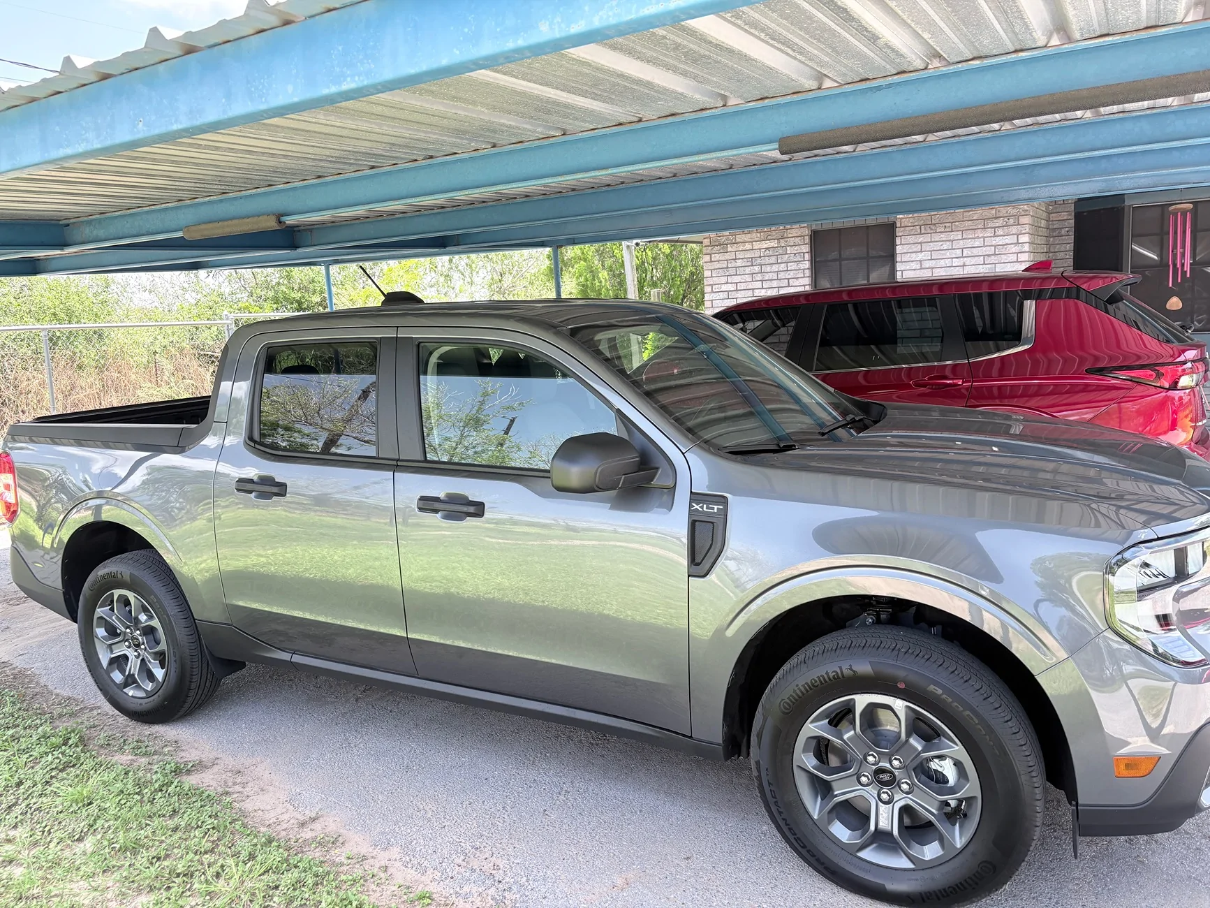 Ford Maverick Hello from South Tx. 2026 XLT Hybrid in Gray. IMG_3942