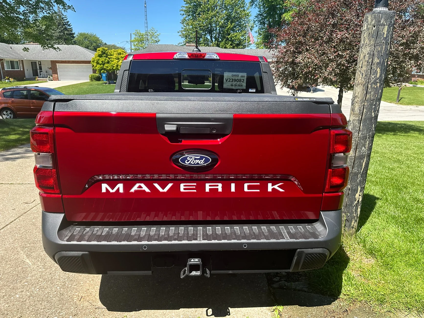 Ford Maverick Tailgate Lettering IMG_7406