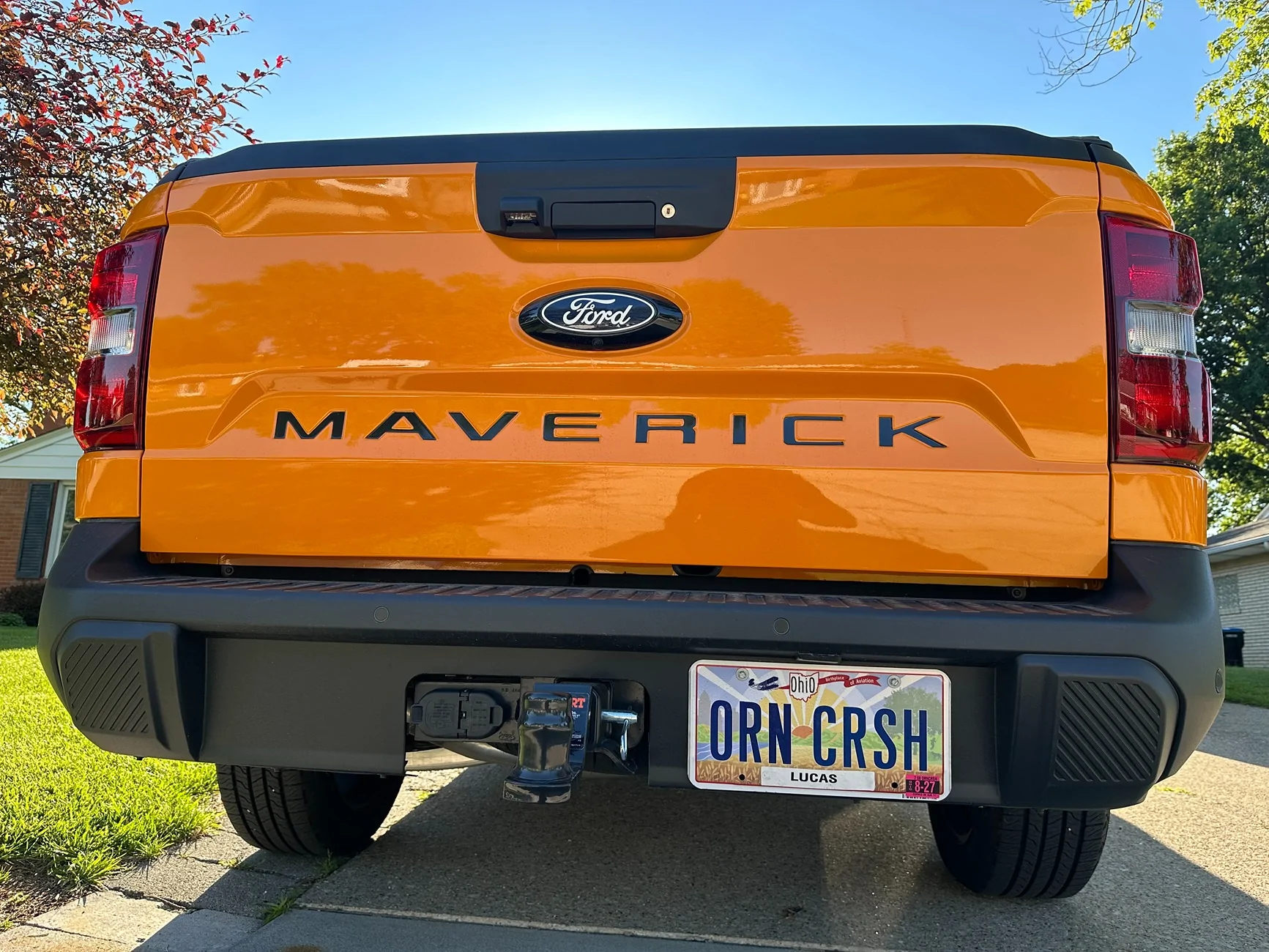 Ford Maverick Tailgate Lettering IMG_7755