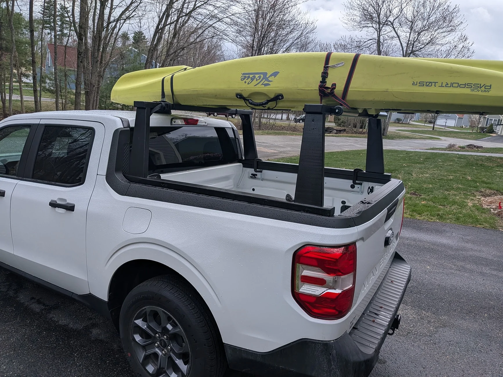 Ford Maverick Prototype home-built kayak or ladder rack PXL_20260417_172307839