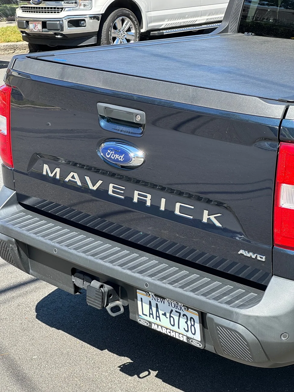 Ford Maverick Tailgate Lettering IMG_8826