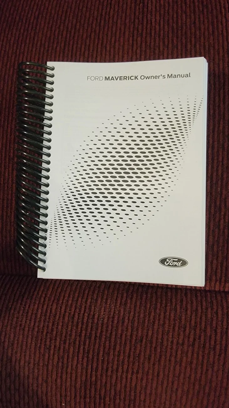 Ford Maverick Owners manual 20260701_100612