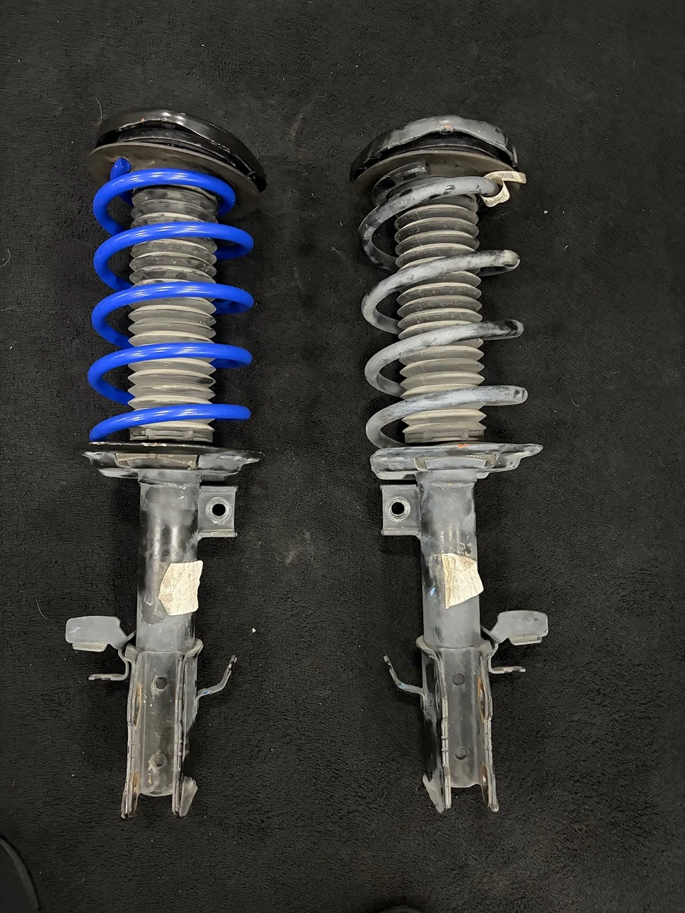 Ford Maverick Steeda lowering springs installed on FWD Hybrid IMG_1067