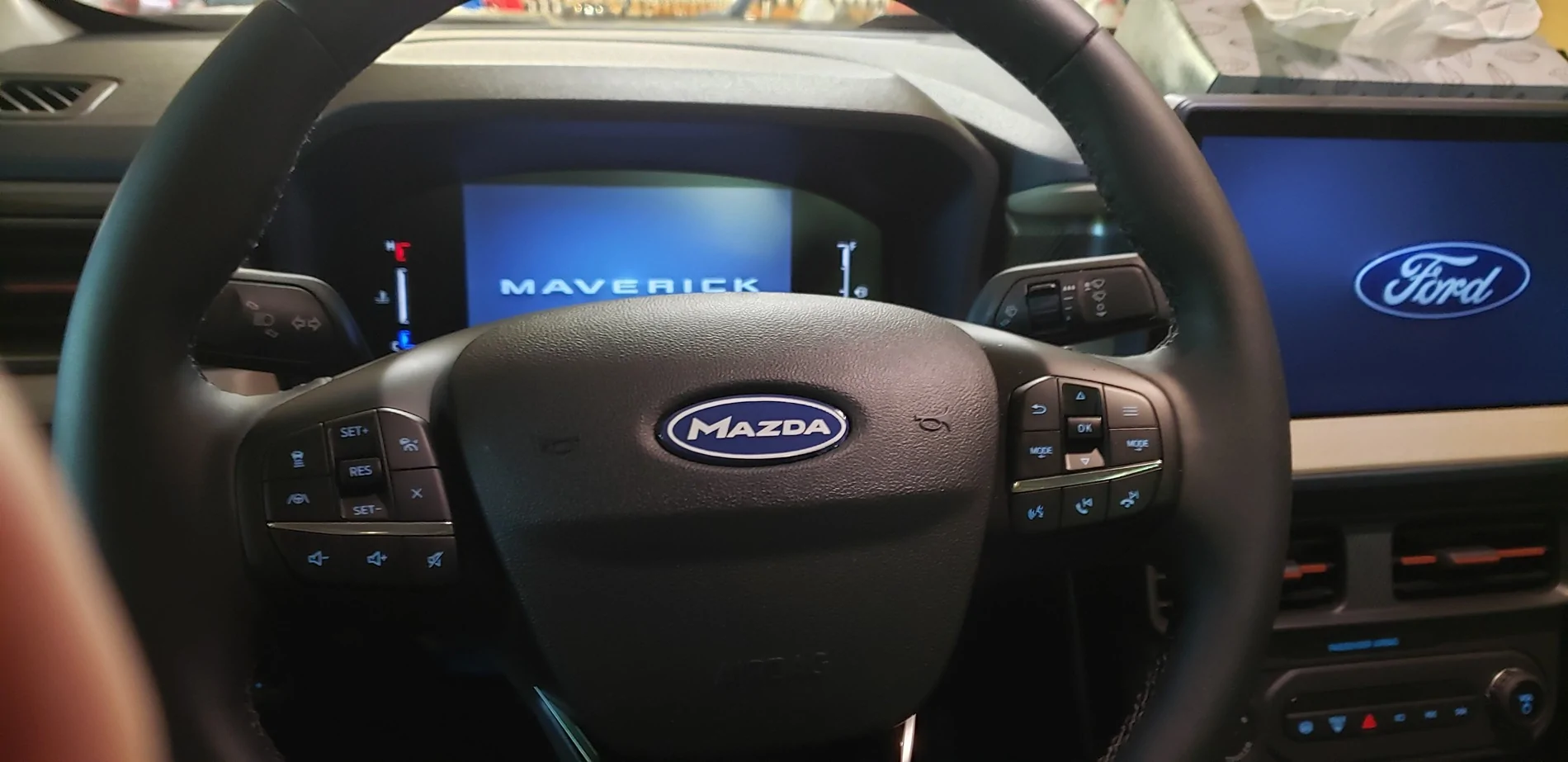 Ford Maverick Customized Ford Badge 20260621_175600