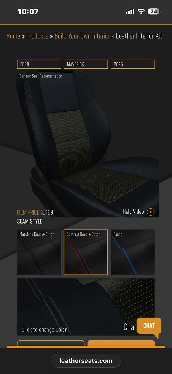 Ford Maverick Ordered new seats for my Mav IMG_6765
