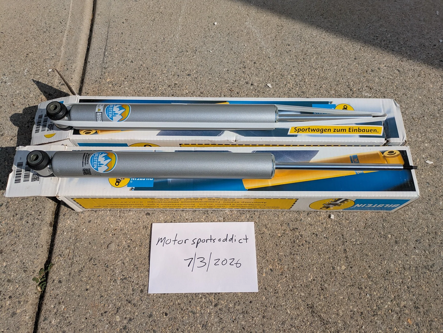 Ford Maverick Bilstein loaded 2" struts and new shocks $475 OBO PXL_20260703_135443488