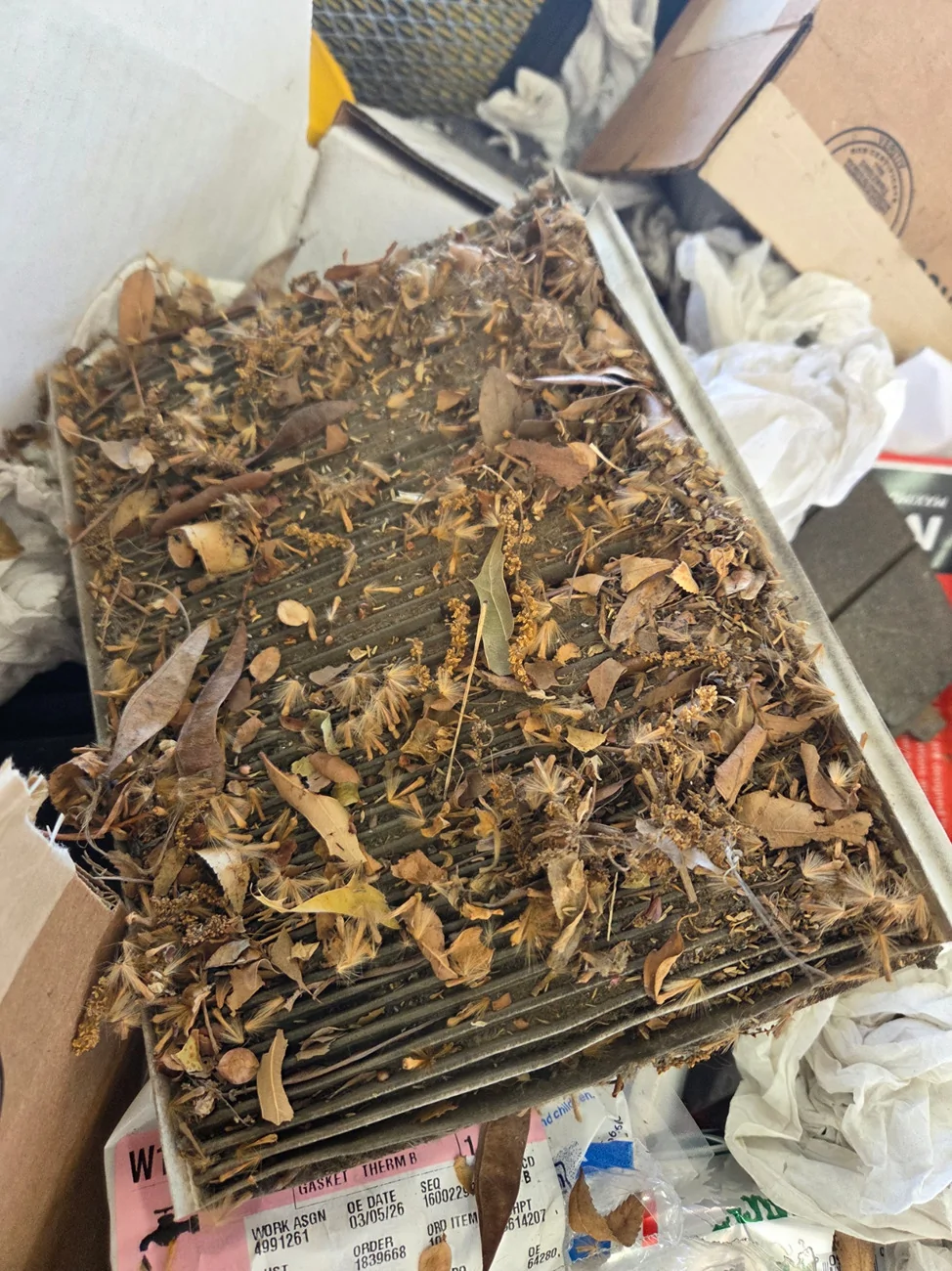 Ford Maverick What good is a cabin air filter 20260624_164906