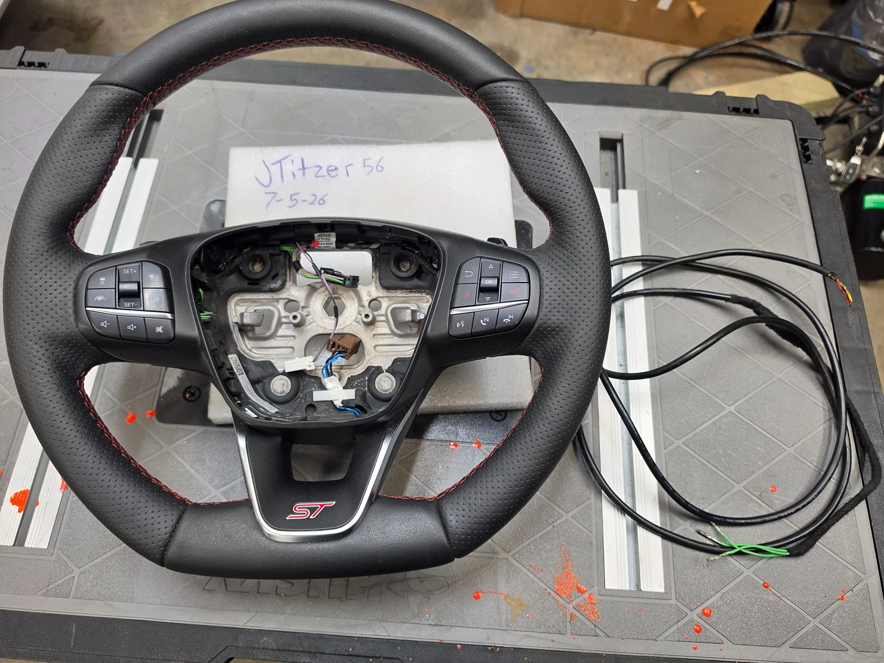Ford Maverick Heated Fiesta ST steering wheel 20260705_003659