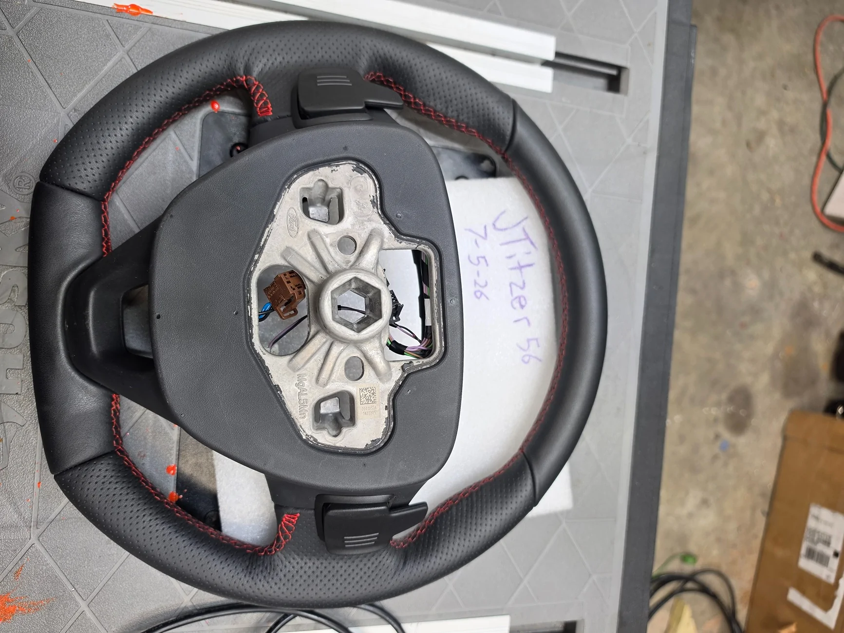 Ford Maverick Heated Fiesta ST steering wheel 20260705_003718