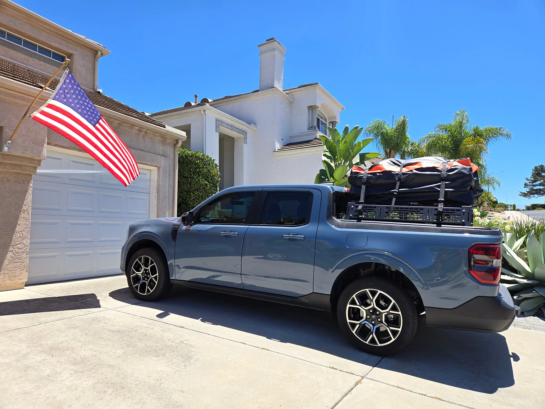 Ford Maverick Custom Cali Raised Low Profile Bed Rack 20260705_121215