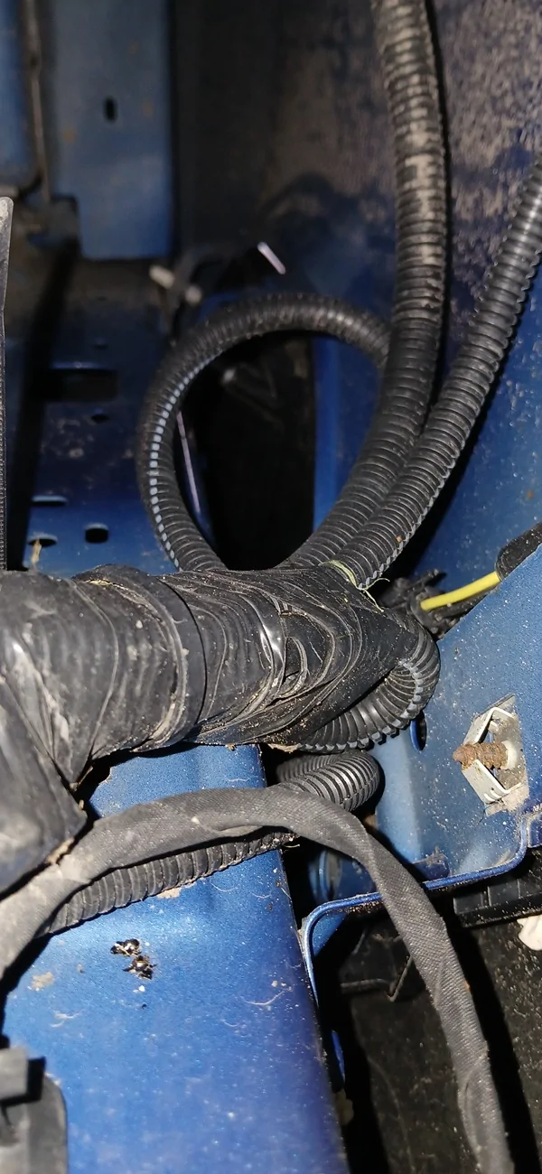Ford Maverick Anyone know what these random wires behind rear drivers tires are? 20260705_190022
