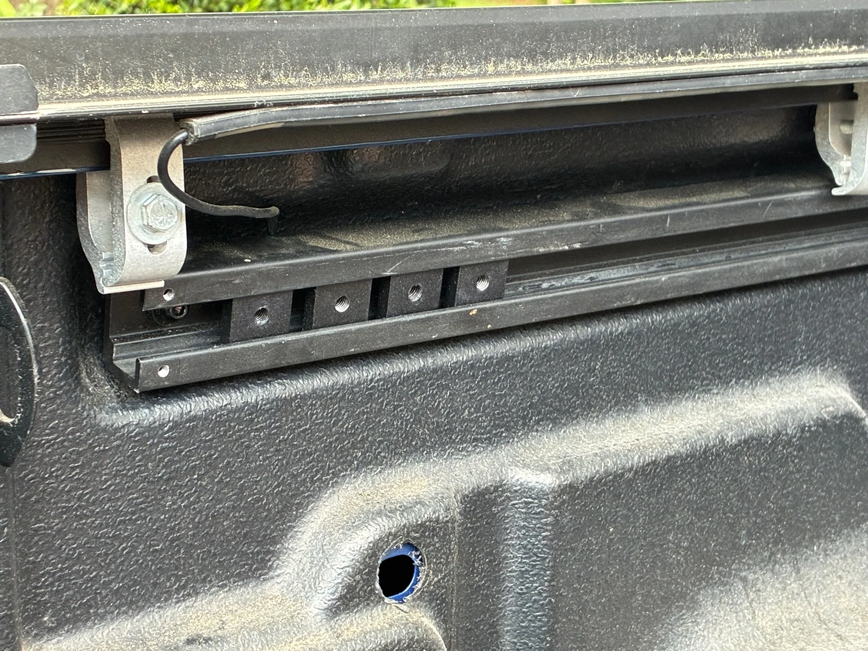 Ford Maverick Wolfbox's Powered Retractable Tonneau Cover Installation IMG_0046