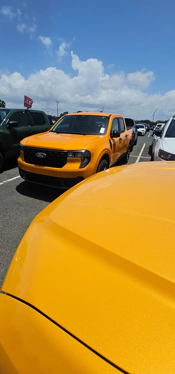 Ford Maverick Yellow or orange doppelgangers  ? 20260624_130944