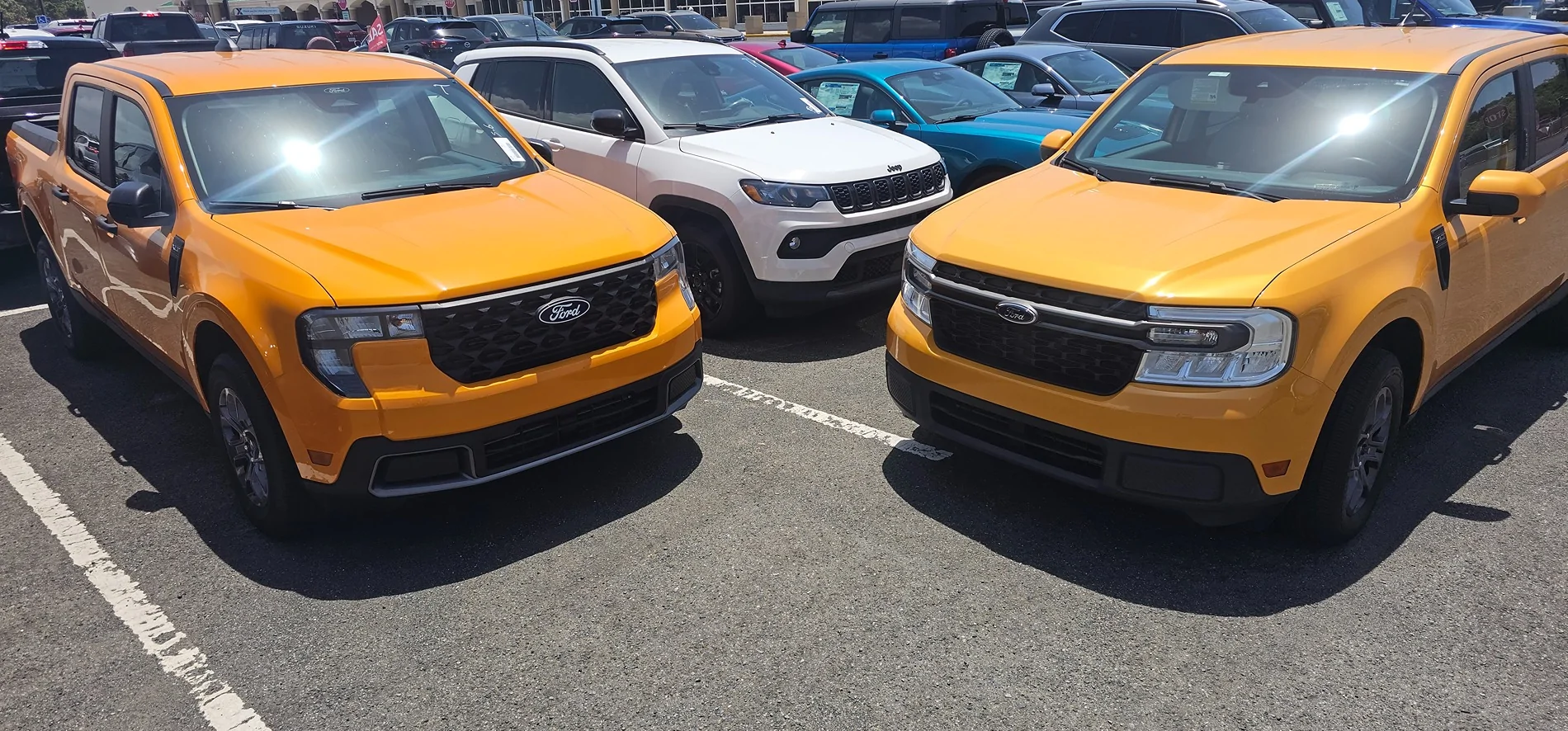 Ford Maverick Yellow or orange doppelgangers  ? 20260624_131821