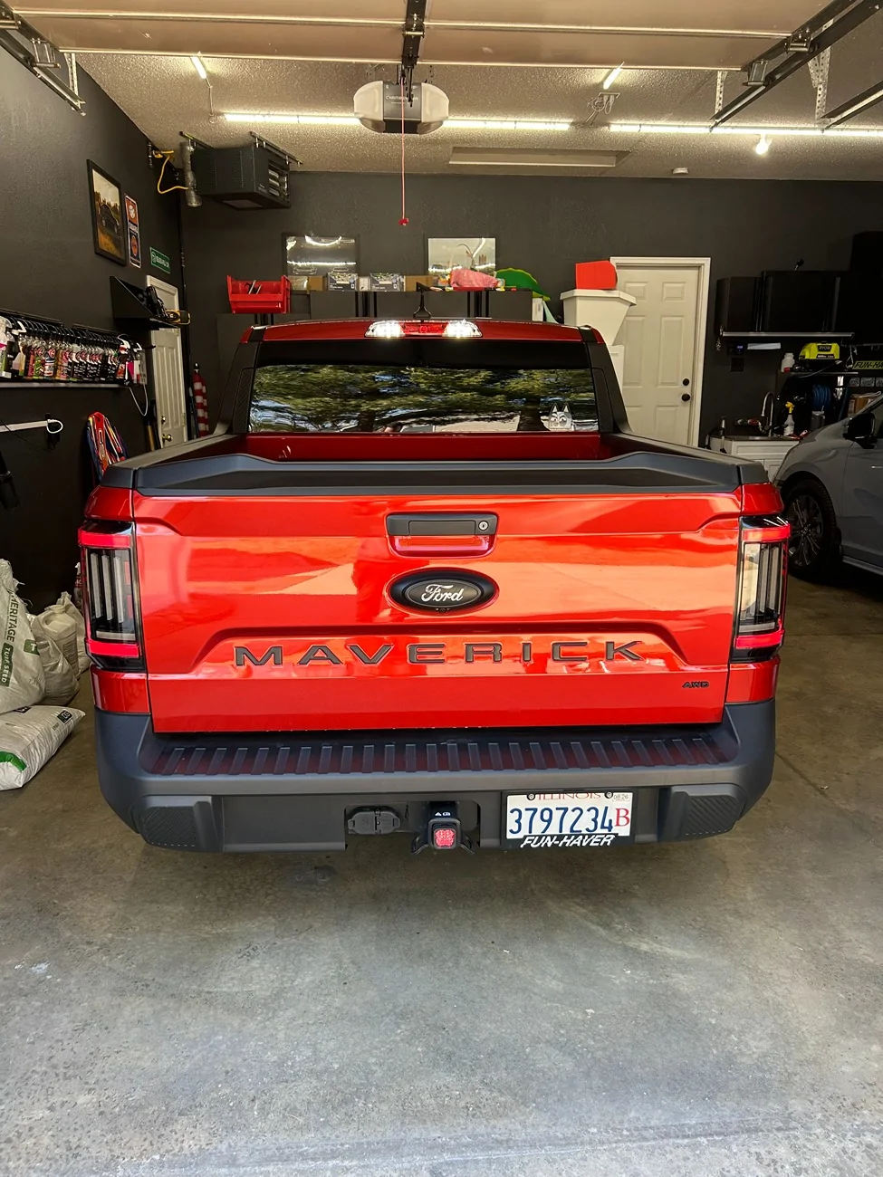 Ford Maverick Back up add on lights and new tail lights Photo Feb 13 2026, 1 22 34 PM (1)