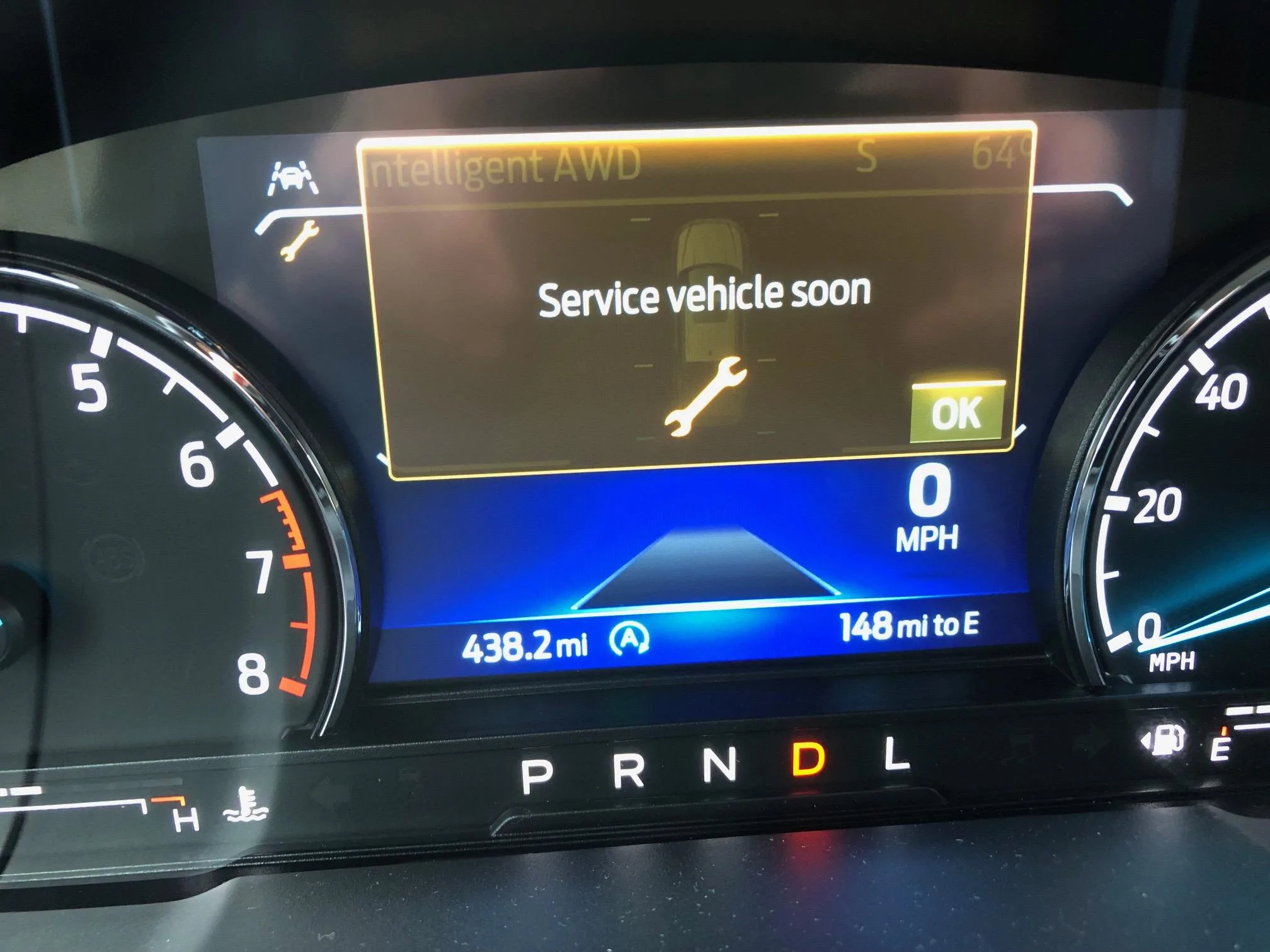 Ford Maverick PTU Failure @ ~400 miles:  AWD Fault - Service Required. IMG_9216