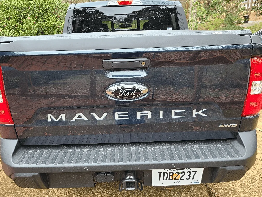 Ford Maverick Which tailgate Letters for Alto Blue? 1640543189207