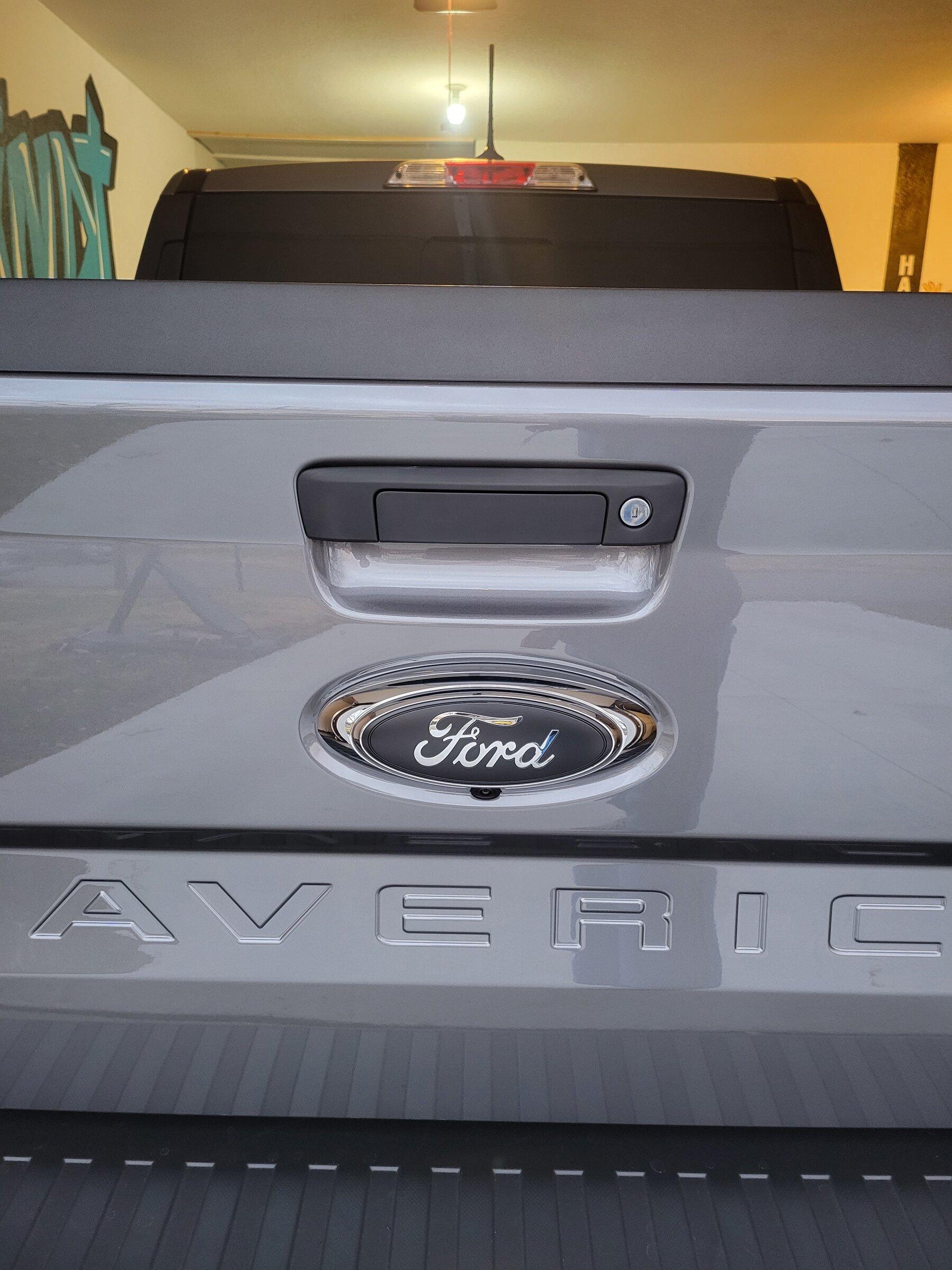 Ford Maverick Plasti Dip Ford Emblems 20211226_165811