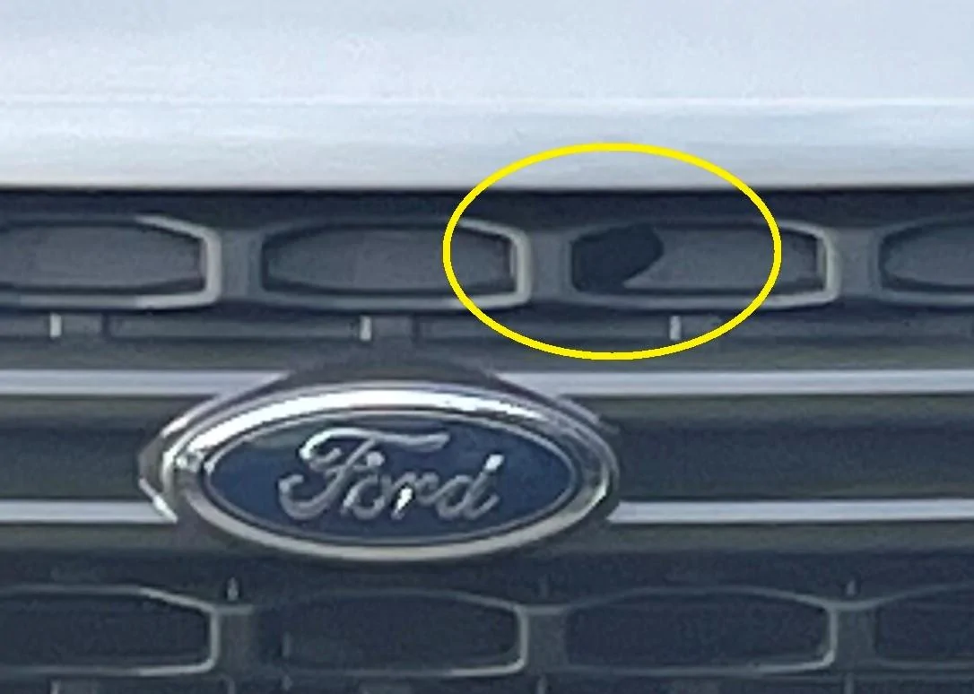Ford Maverick Broken front grill at 1000 miles FD90BDEA-3C88-4FF3-9C01-D071B7A71D8E