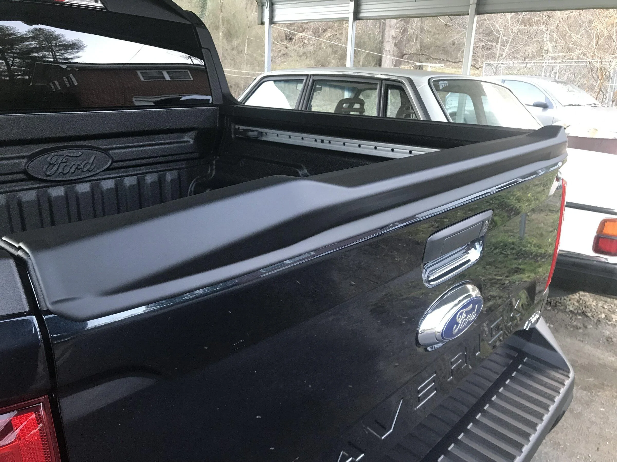Ford Maverick Air Design rear spoiler installed IMG-2502