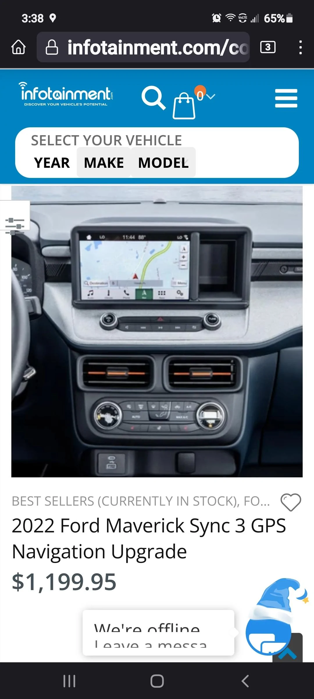 Ford Maverick No APIM  in XLT and below (Unable to upgrade Sync) Screenshot_20211228-033821_Firefox