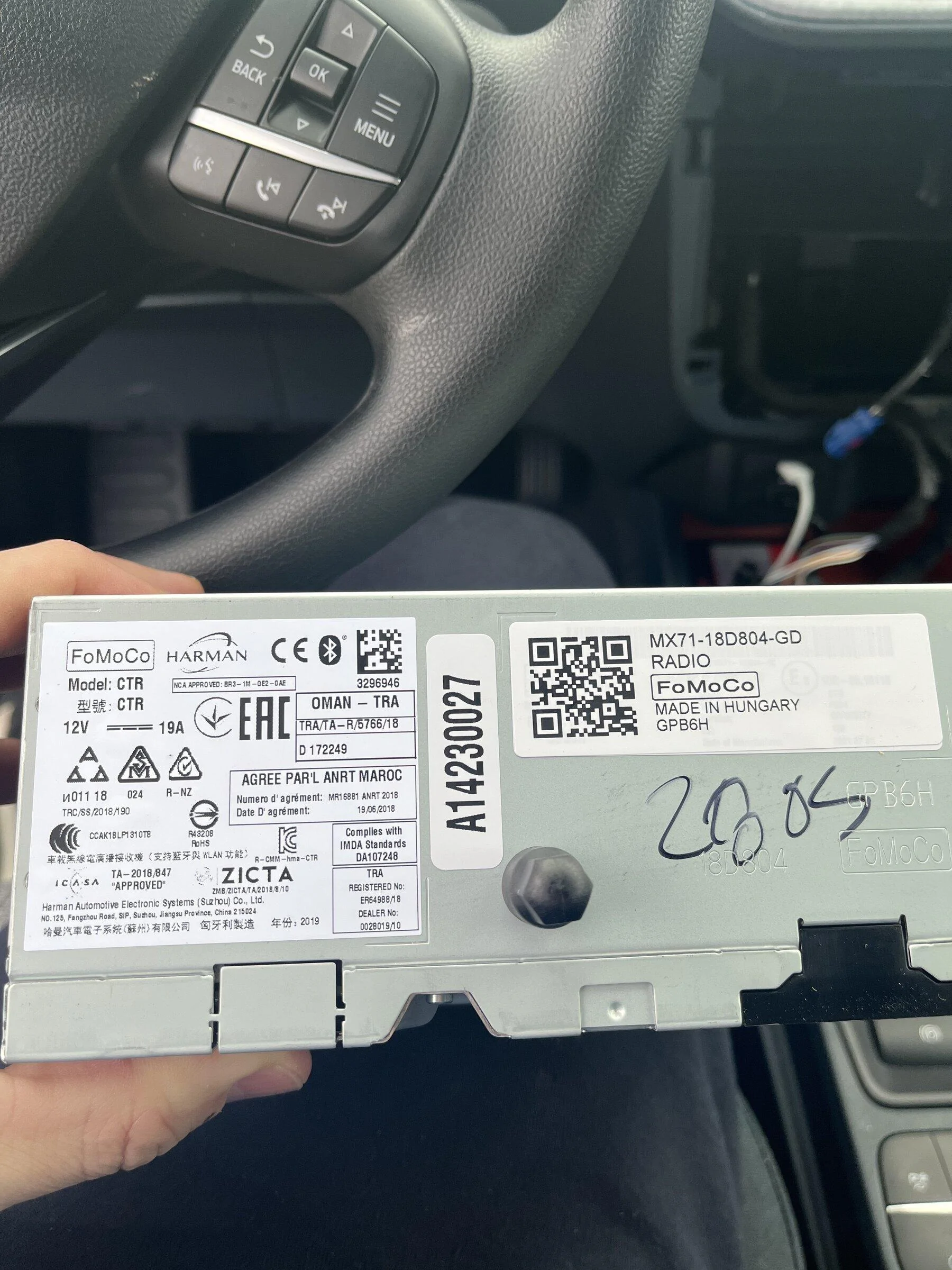 Ford Maverick No APIM  in XLT and below (Unable to upgrade Sync) 2367165F-309F-4A26-91A8-C3A8C8C20E59