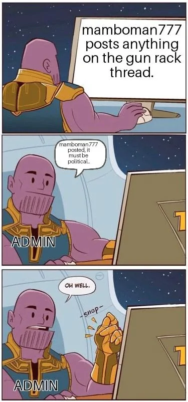 Ford Maverick Maverick Memes -  fun diversion while we wait [ ** NO POLITICS ** ] Thanos Oh Well 29122021013831