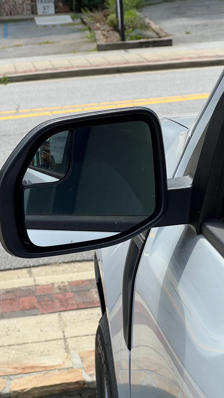 Ford Maverick Blind Spot Mirror Question IMG_9588