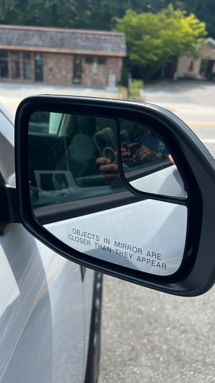 Ford Maverick Blind Spot Mirror Question IMG_9586