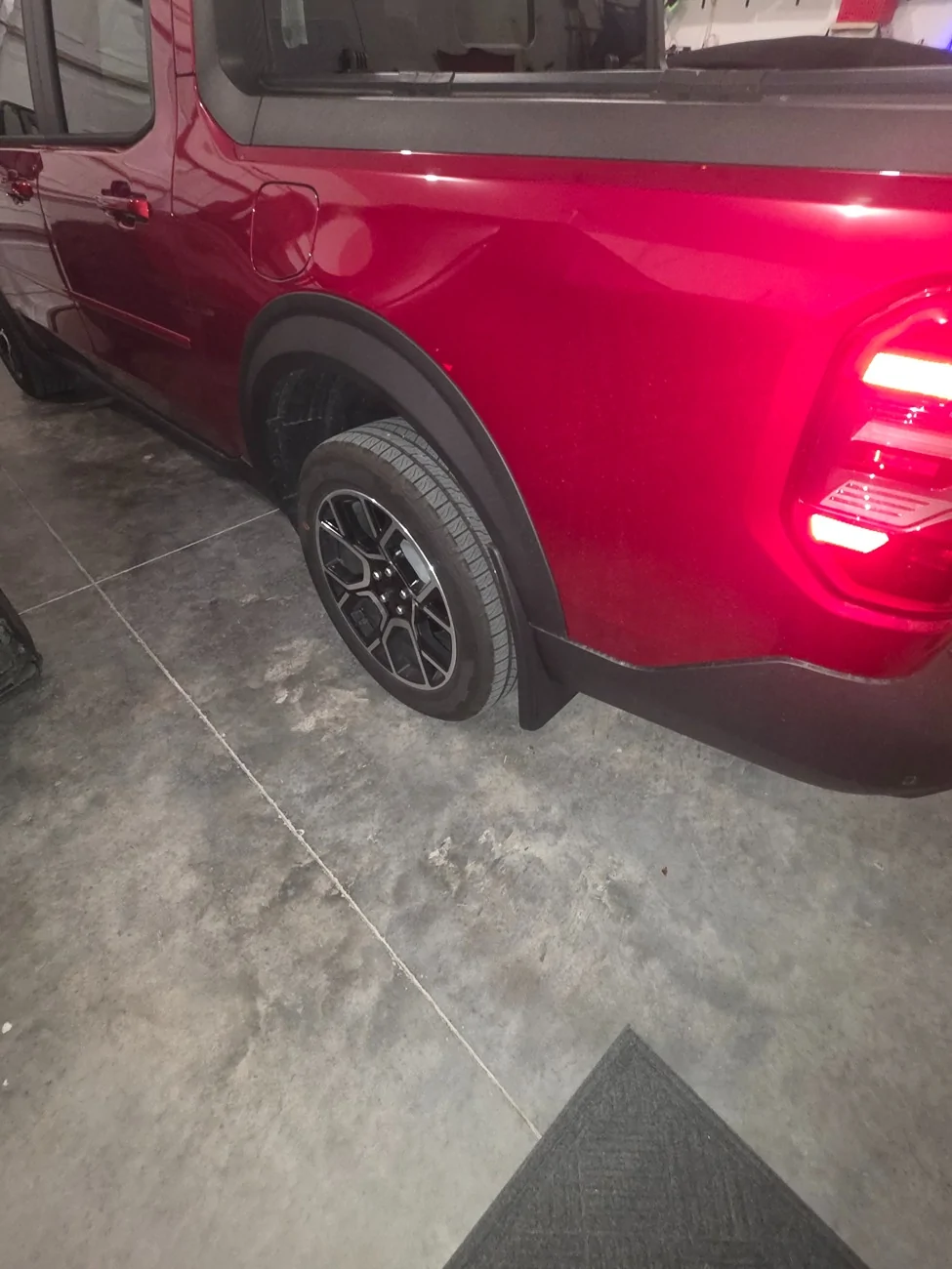 Ford Maverick Did you or will you add mudflaps? 20260711_090256