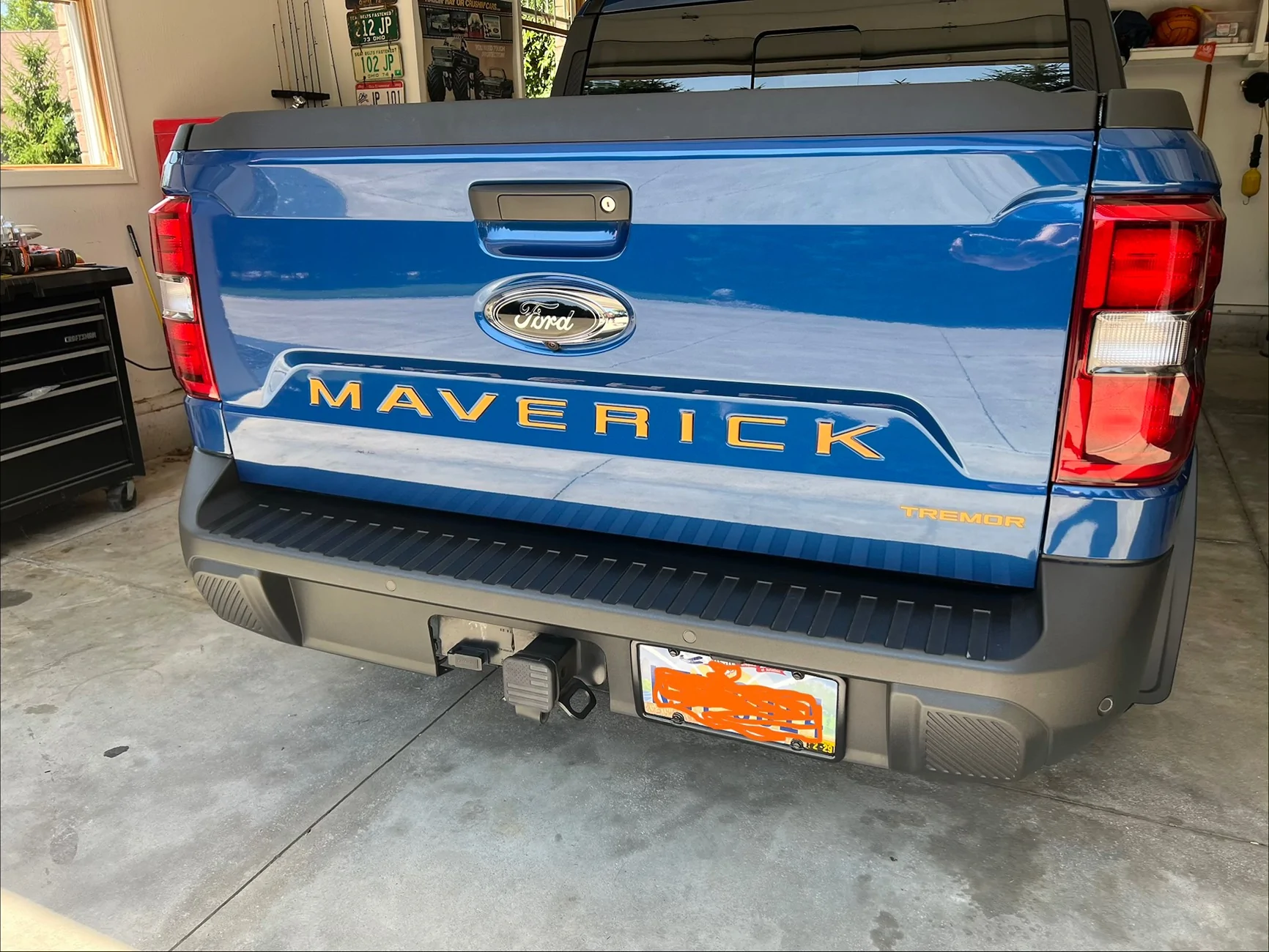 Ford Maverick Tailgate Lettering IMG_8213
