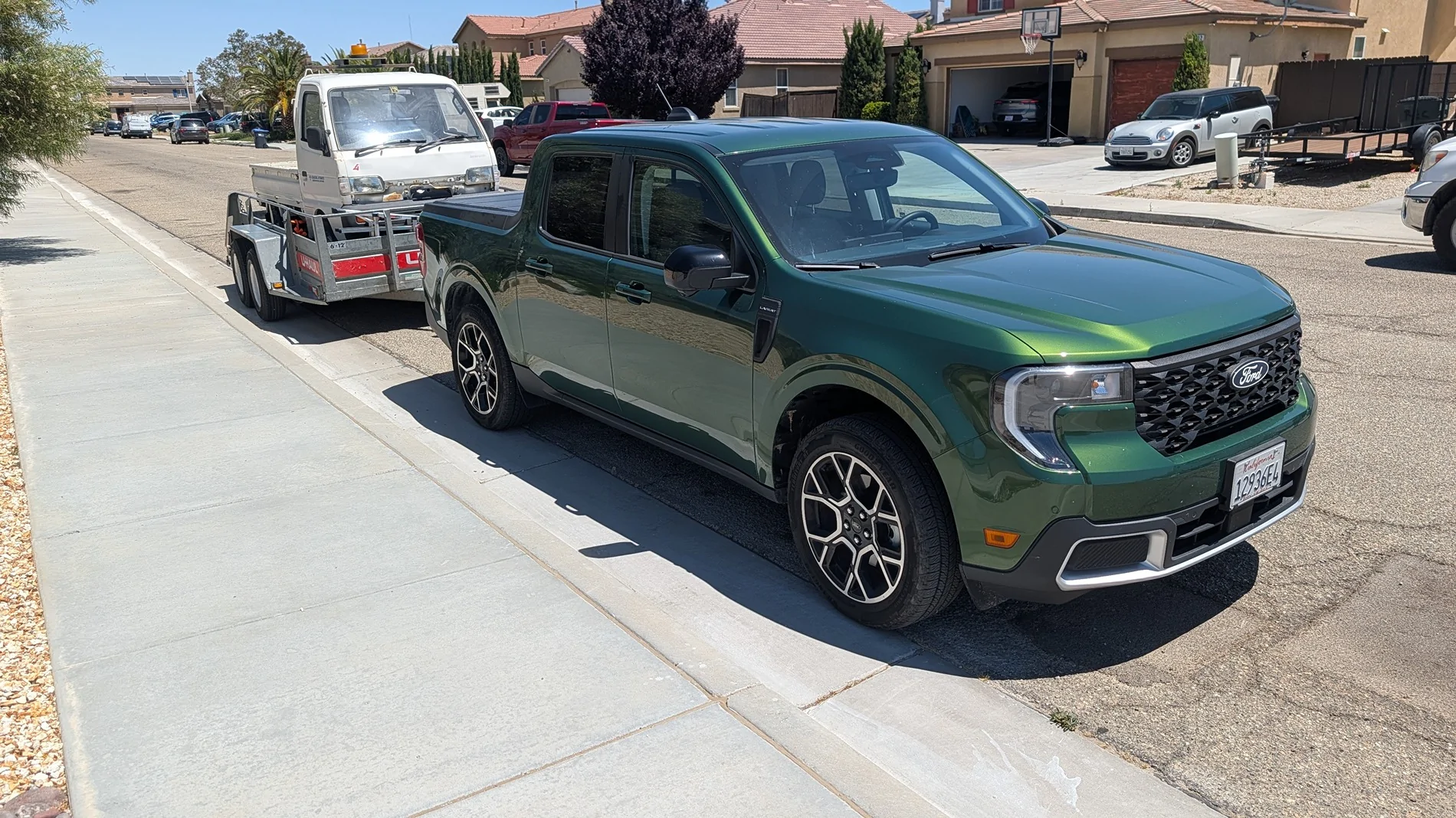 Ford Maverick How many have needed to tow a trailer. 3626
