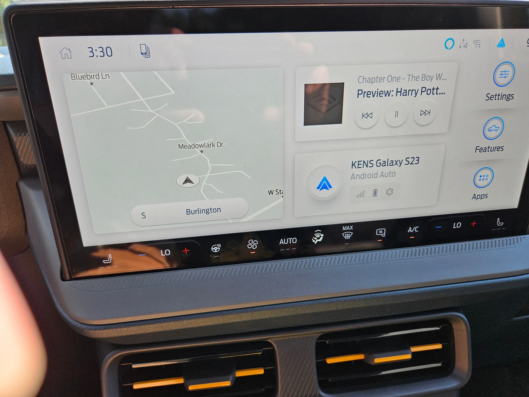 Ford Maverick Wired Android Auto for maps and bluetooth from another phone for audio. 20260713_153003[1]