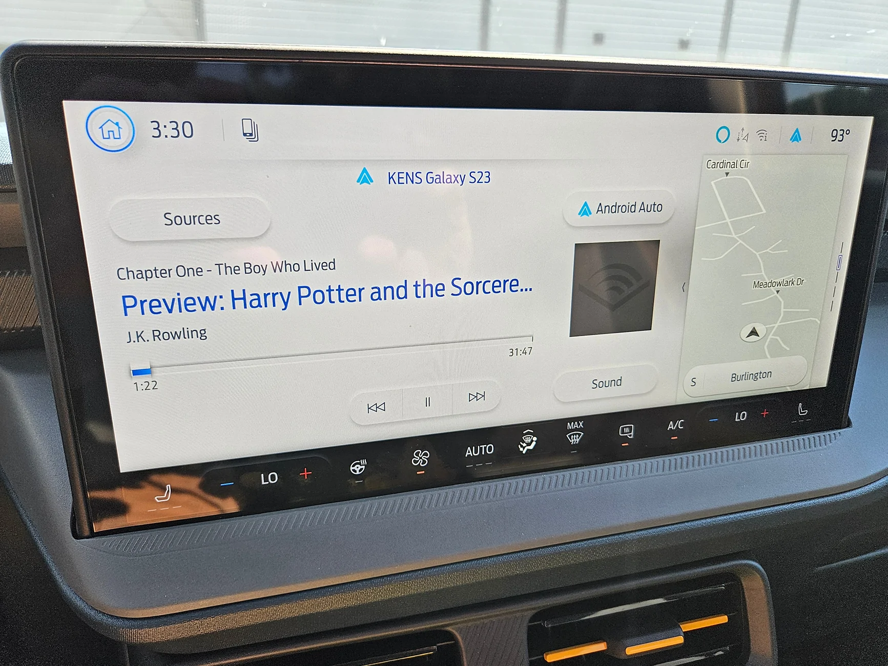 Ford Maverick Wired Android Auto for maps and bluetooth from another phone for audio. 20260713_153017[1]