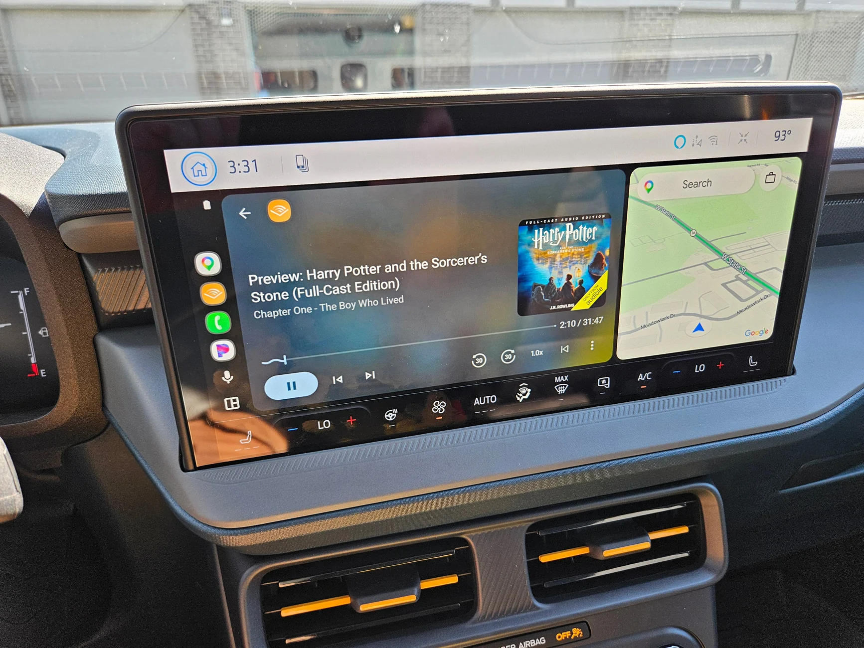 Ford Maverick Wired Android Auto for maps and bluetooth from another phone for audio. 20260713_153104[1]