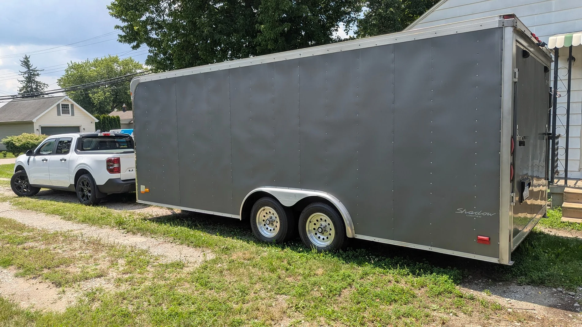 Ford Maverick How many have needed to tow a trailer. MAVERICK & TRLR FULL LH