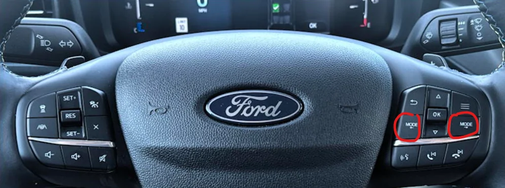 Ford Maverick Stuck in Slippery mode. Is it normal that you can't get out of slippery mode while driving? 1784051315953-qc