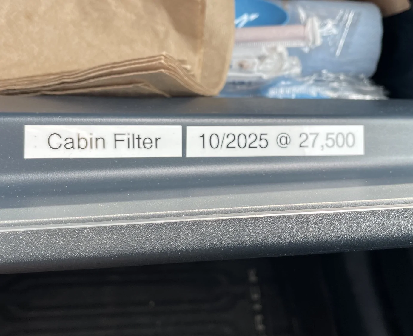Ford Maverick Ac/heat issues.  47,000 miles  NO CABIN FILTER-EVER? IMG_1978