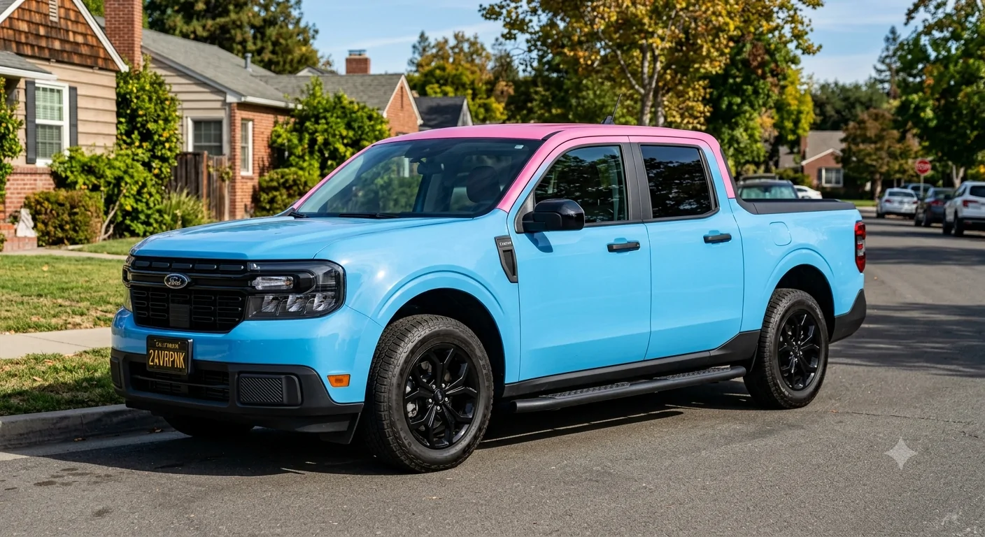 Ford Maverick The new Light Blue 2026 Maverick color is out! 1784385054466