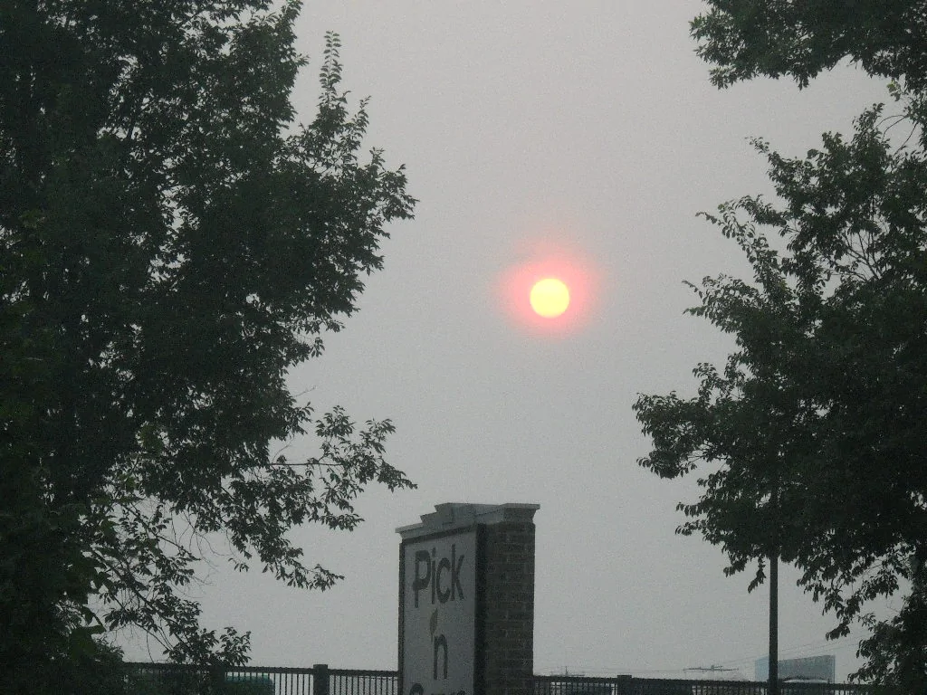 Ford Maverick #TremorWildfireSmoke -Share Your Pics💨🔥 Sun_smoke_July2026