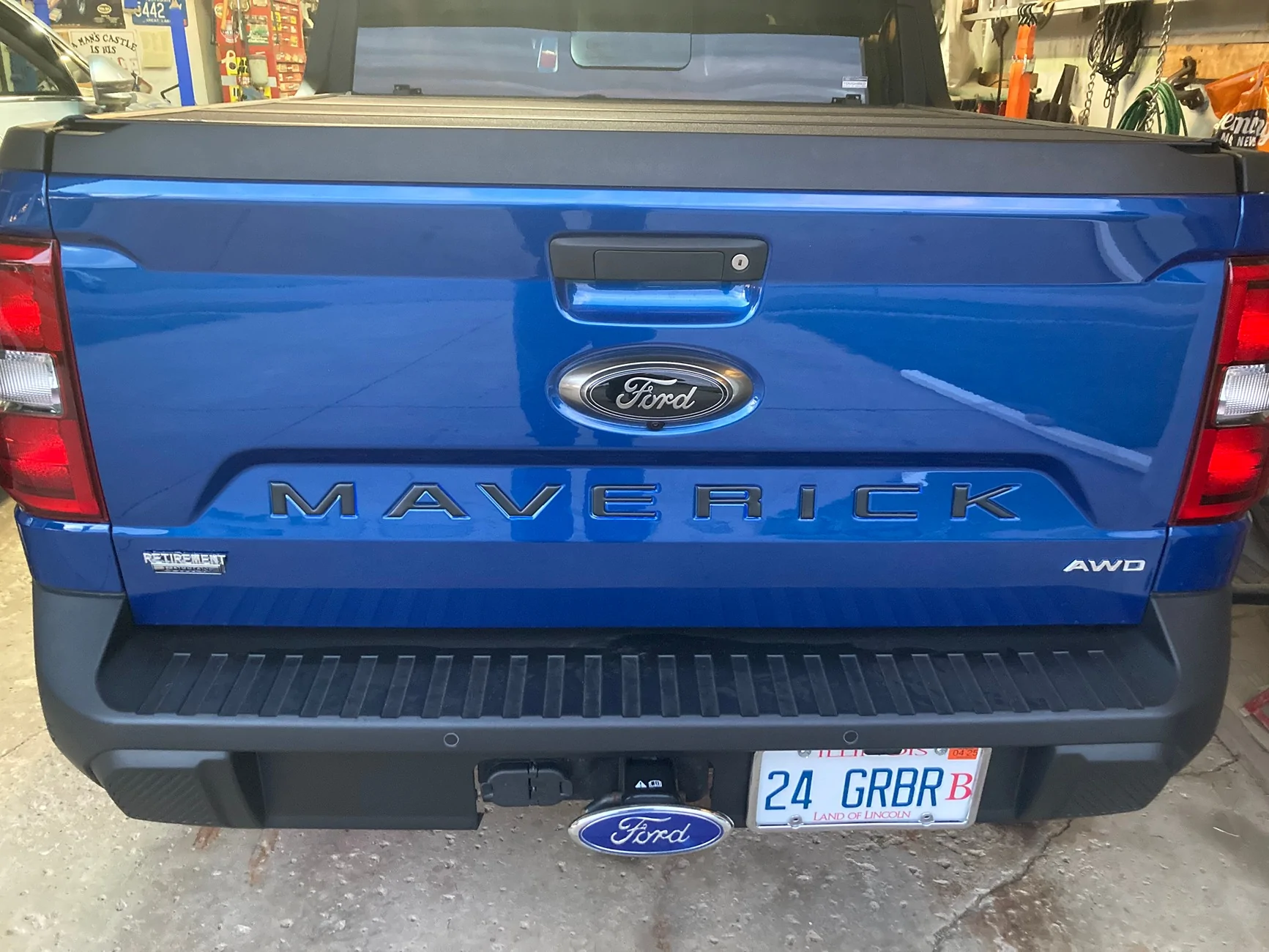 Ford Maverick Just ordered custom plates! IMG_1153