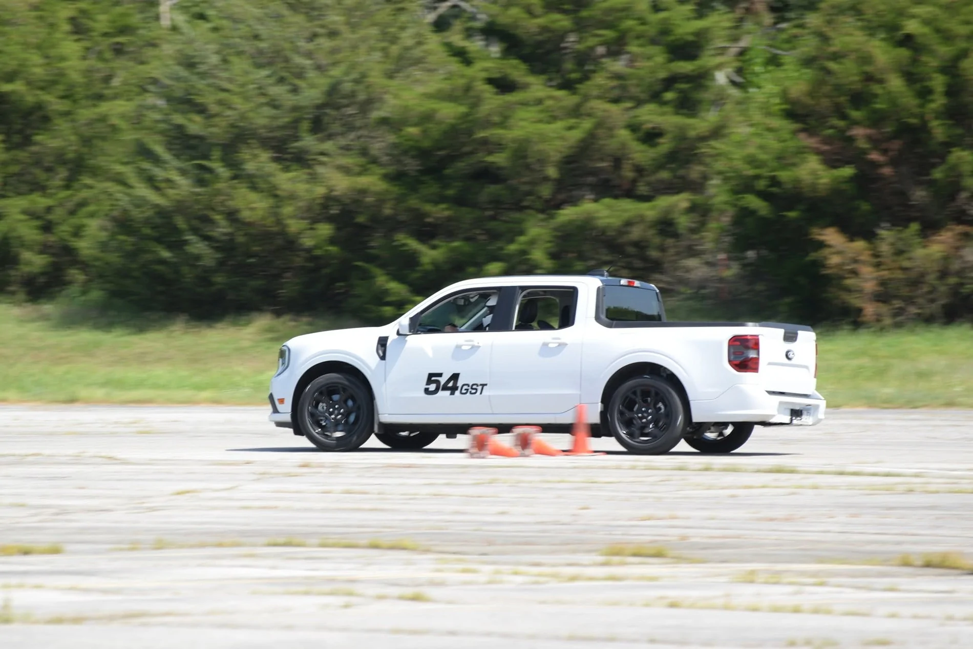 Ford Maverick Maverick Lobo Autocross Testing & Handling Upgrades OMR July cornering