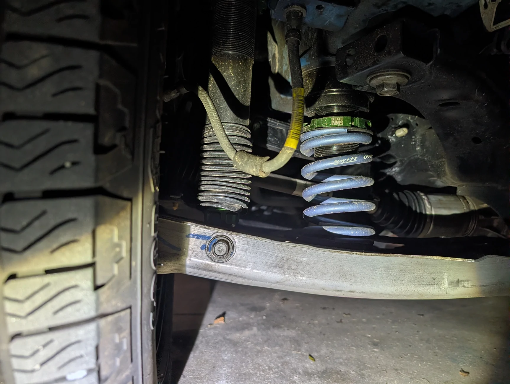 Ford Maverick Fortune Auto Coilovers for 2025 Maverick Lobo - Prototype Development PXL_20260720_025427471