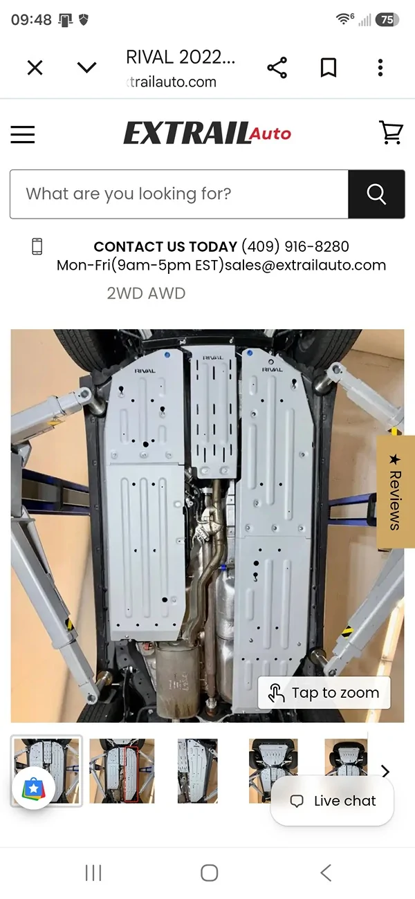 Ford Maverick 2024 underbody splash shield - any non-OEM? Screenshot_20260720_094816_Chrom