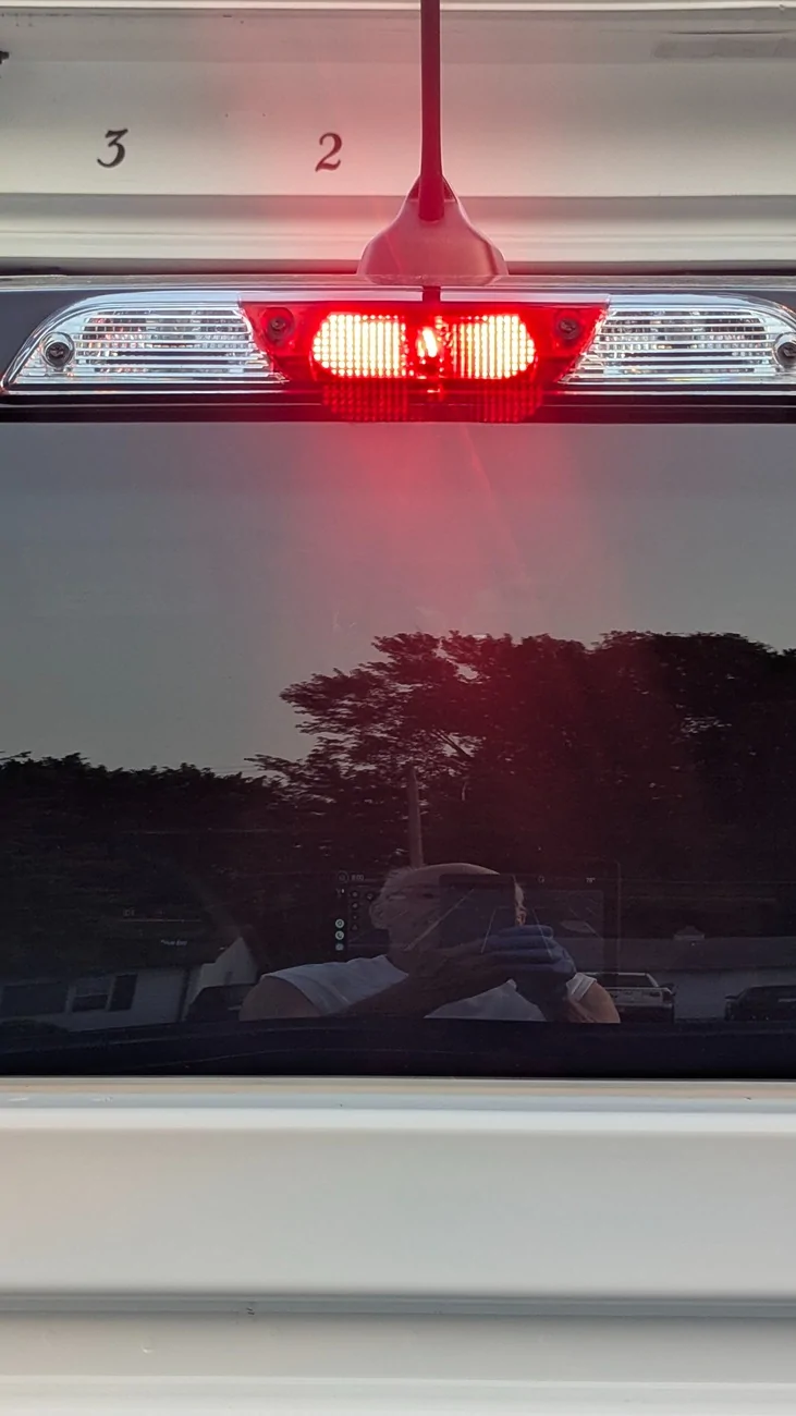Ford Maverick What I did today - changed 3rd brake light to “FANTELI FLASKING BRILLIENT RED LIGHT MAVERICK 3RD BRK LGHT LED BRIGHT