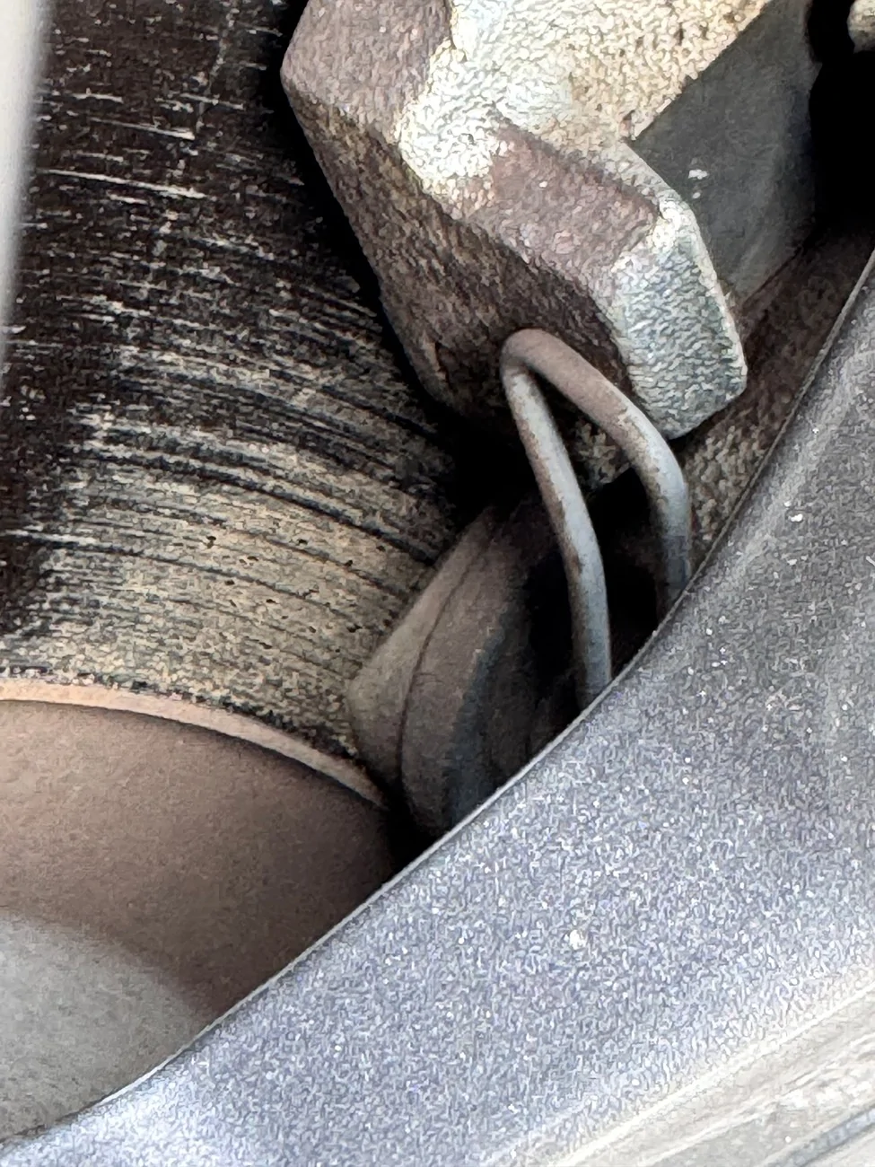 Ford Maverick How many miles on original brake pads? IMG_9955