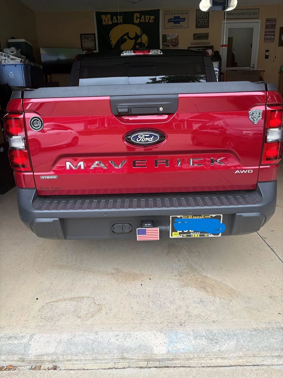 Ford Maverick Tailgate Lettering installed 2026 Ford Maverick Tailgat