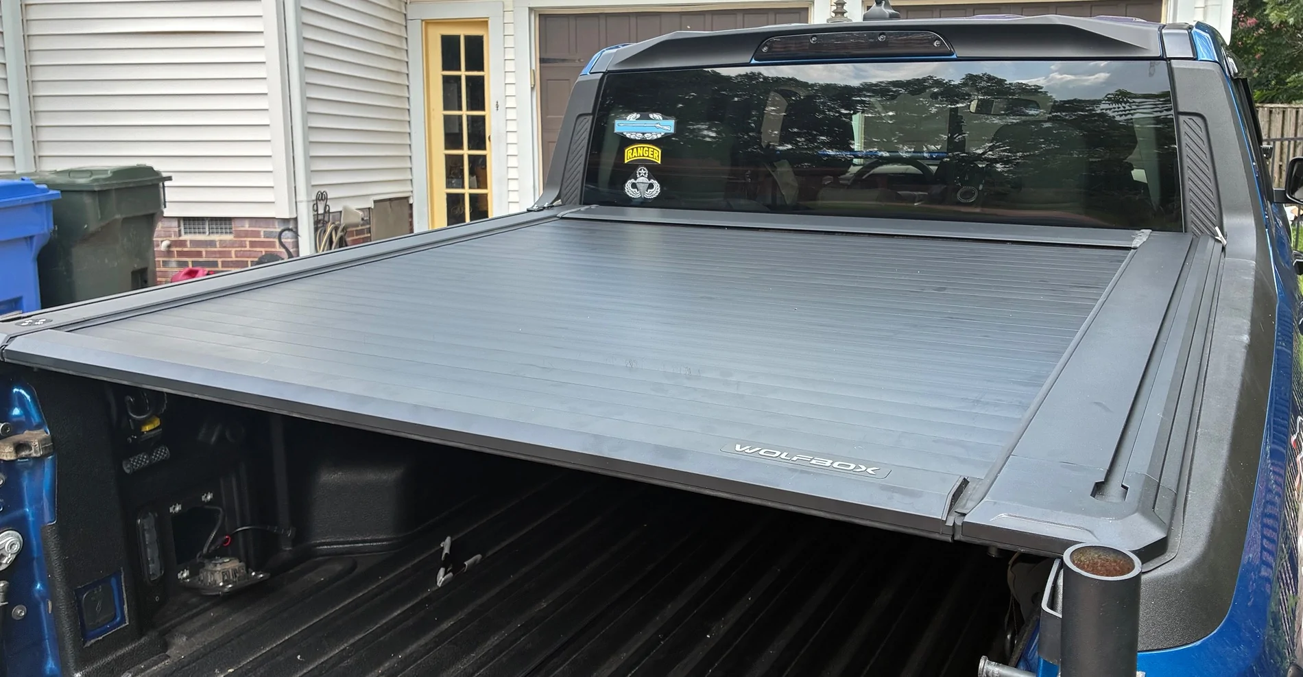 Ford Maverick Wolfbox's Powered Retractable Tonneau Cover Installation IMG_0097